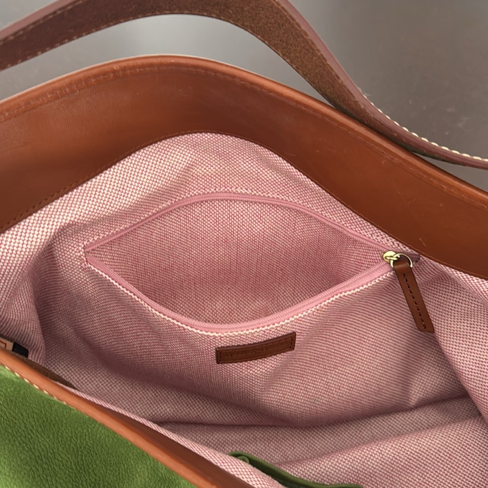 Dooney &Bourke suede and leather shoulder bag - Picture 8 of 10